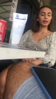 Charlotte_lovee - Charlotte Lovee's Public Squirt Show: Her Boyfriend Catches the Action