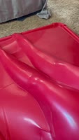 Breathplaylover01's Vacbed Bondage Delight