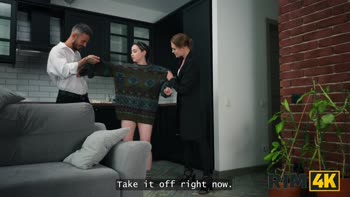 Olivia Westsun's Russian Virgin Threesome: First Time Rimming Fun
