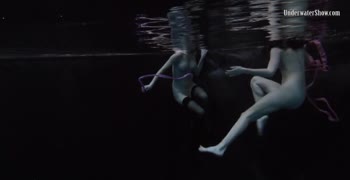 Sultry Czech Lesbians Dive into an Underwater Oasis