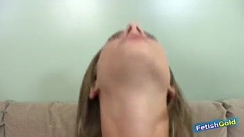 Sexy brunette babysitter fucked by horny stepfather