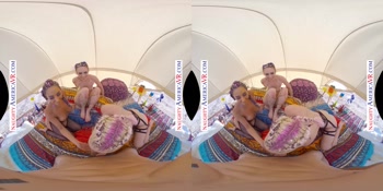 Camping In The Desert With Your Wild Girlfriend And Two Of Her Hot, Horny Friends