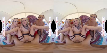 Camping In The Desert With Your Wild Girlfriend And Two Of Her Hot, Horny Friends