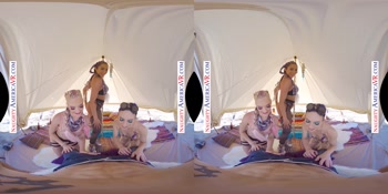 Camping In The Desert With Your Wild Girlfriend And Two Of Her Hot, Horny Friends