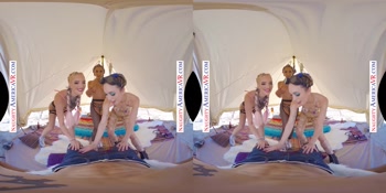 Camping In The Desert With Your Wild Girlfriend And Two Of Her Hot, Horny Friends