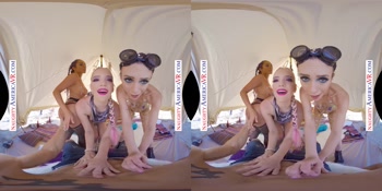 Camping In The Desert With Your Wild Girlfriend And Two Of Her Hot, Horny Friends