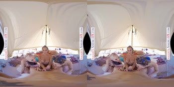 Camping In The Desert With Your Wild Girlfriend And Two Of Her Hot, Horny Friends