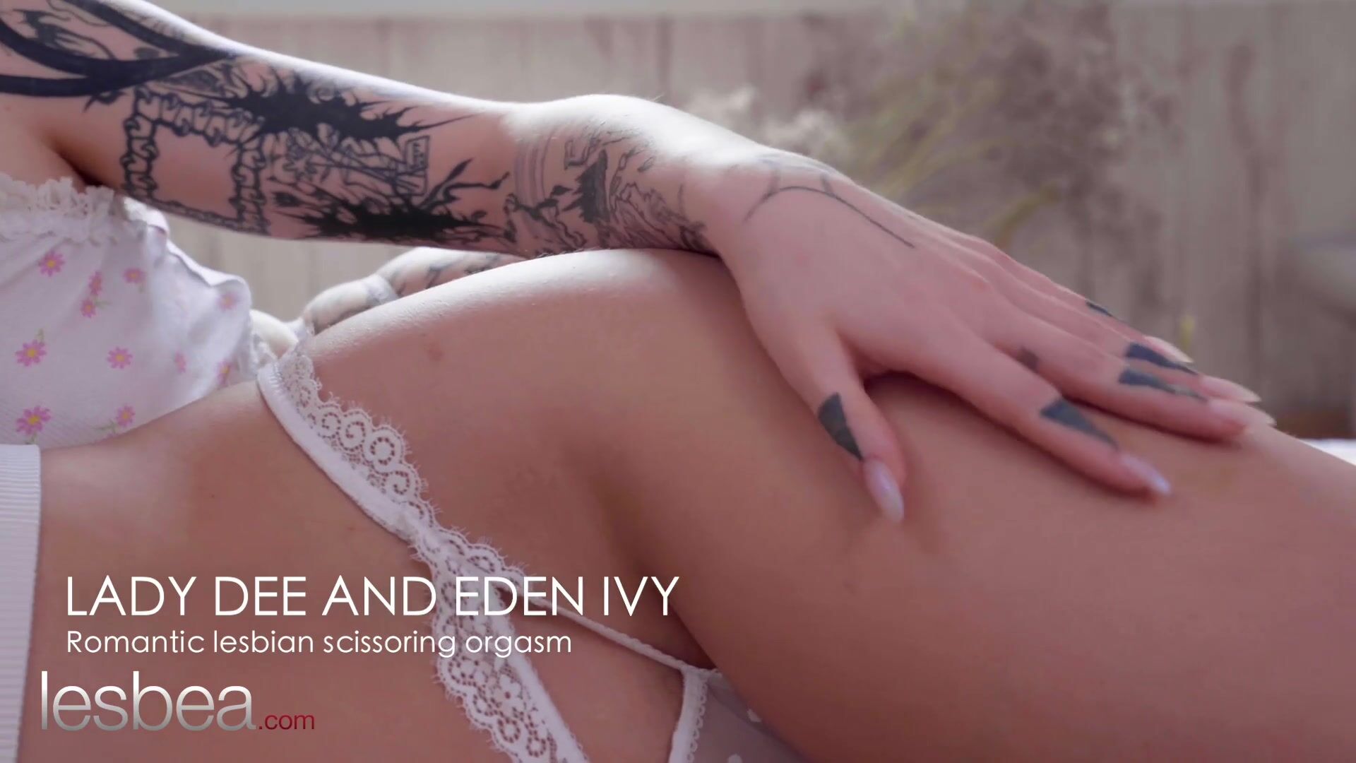 Lesbea Eden Ivy Lesbian Scissoring Orgasm with Beautiful Czech Girlfriend