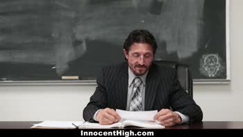 Principal's Punishment: Jade Amber Seduced By Tommy Gunn