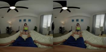 Riley Jean Teases Stepbrother's Sex Skills in VR Taboo Frenzy