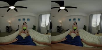 Riley Jean Teases Stepbrother's Sex Skills in VR Taboo Frenzy