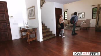 Jake Adams - Pamela's College Crush: Big Dick Licks Feet to Ecstasy