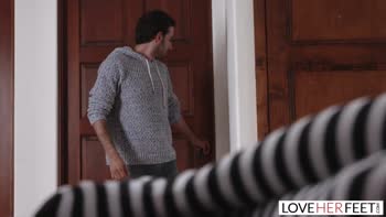 Jake Adams - Pamela's College Crush: Big Dick Licks Feet to Ecstasy