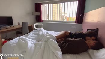 SecretsFilmed's Romantic Morning Fuck with Her Brunette Girlfriend