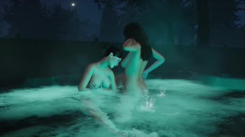 Vickie's House Party: Brunette lesbian fun with Winchesstt