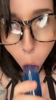 Bratty Milff's Dildo Delight: Big Tits Milf Satisfies Herself
