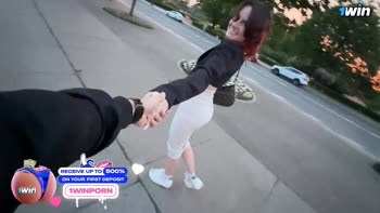 Napirat's Risqué Public Blowjob in a Theatre Car Sex Showdown