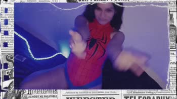 Sofiasanchezzz - Sofia's Sanchez of Sexy Spiderwomen Cosplay in 60FPS HD