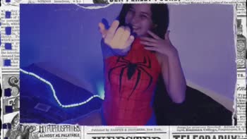 Sofiasanchezzz - Sofia's Sanchez of Sexy Spiderwomen Cosplay in 60FPS HD