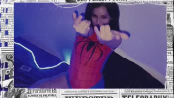 Sofiasanchezzz - Sofia's Sanchez of Sexy Spiderwomen Cosplay in 60FPS HD