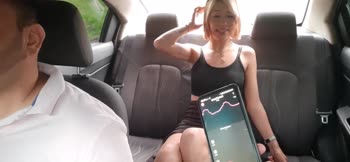 Casuex Masters Her Ride: Public Toy Play with Petite Blonde