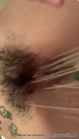 Quosmik's Sizzling Shower Scene - Hairy Pussy Exposed