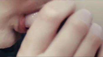 Addieadams' Insane Close-Up Blowjob Blowout: Huge Cumshot