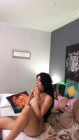 Agatasmithh's Secret Solo Session: Latina Babe's Dripping Wet Orgasm