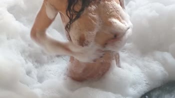Candyred31lolass36 - Candyred's Hydromassage Honeymoon: Lusty Soak for Big Natural Tits