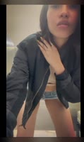 ToriReez - Solo Latina Delights in Public Bathroom