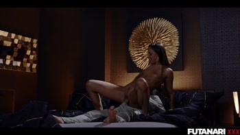 Futa Frenzy: Amirah Adara & Veronica Leal's Cum-Filled Extravaganza