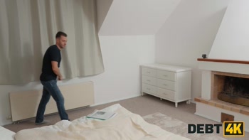 DEBT4k. Nikoletta Queen couldn't refuse a Hard Dick