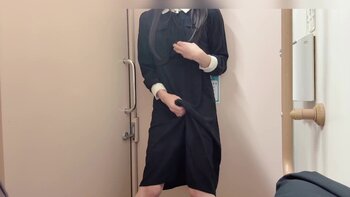 Mikan_crossdresser - Mikan's Cute Uniform Handjob Tease: Japan's Kawaii Crossdresser Unleashed
