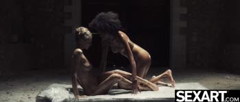 Nancy A's Sensual Oil Massage Ignites Lesbian Lust