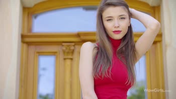 Mila Azul's Stunning Outdoor Solo: Big Tits, Slow Tease