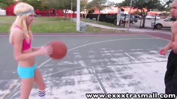 Chloe Foster's Petite Perfection: A Young Blonde Takes on Big Cock