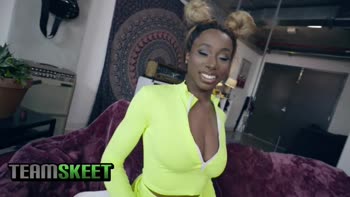 Kinsley Karter's Ebony Anal Delight: Big Cock Meets Big Boobs
