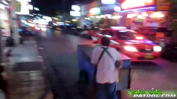 Thai Cutie's Pattaya Pickup: Interracial Threesome Fun