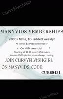 Curvyelvishgirl's Squirting Goth Orgasm: Masturbating My Curves For You