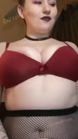 Curvyelvishgirl's Squirting Goth Orgasm: Masturbating My Curves For You