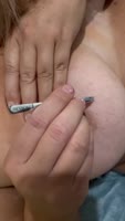 Coviebaby's Natural Boobies Massaged to Perfection