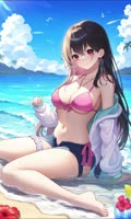 HentaiMangaAngel's Beach Babes: A Sizzling Manga Compilation