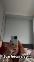 Scarletrose696's Redhead Seduction: Gaping Blowjob & Deepthroat Action