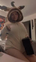 Tarbear77's Leafeon Adventure: Big Cock, Cosplay, and Pleasure