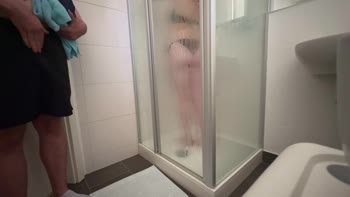 BerryBabe69's Sizzling Shower Surprise: Fast Cum & Big Ass