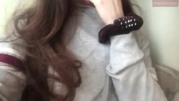 AnaGloriasfetishes' Shy College Girl Teases & Touches