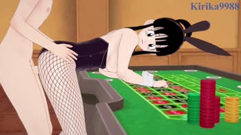 Casino Frenzy: Chi-Chi's Intense Bunny Girl Seduction