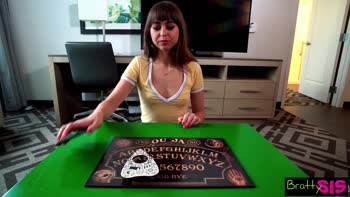 Riley Reid's Bratty Sis POV - Stepbrother Cumshot Fantasy