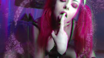 Goddess Ruby Snowbunny: Worshiping Her Satanic Majesty