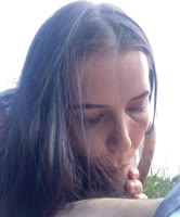 BruceTrap's Outdoor Adventure with LadyRuu: Public Blowjob and More